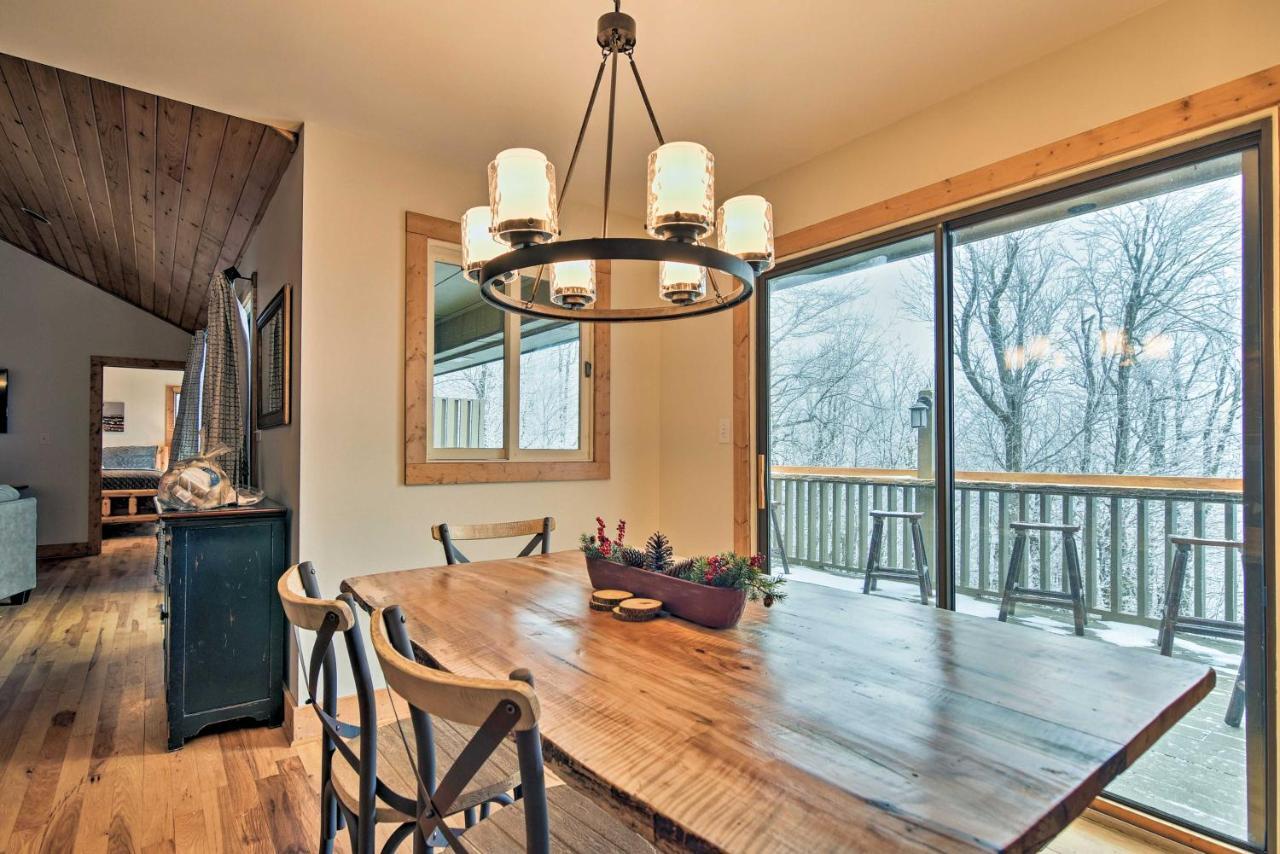 Cabin With Hot Tub And Mountain Views Less Than 5 Mi To Boone Blowing Rock Zewnętrze zdjęcie