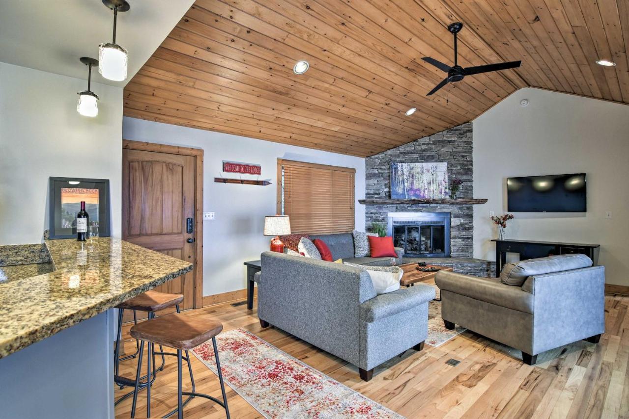 Cabin With Hot Tub And Mountain Views Less Than 5 Mi To Boone Blowing Rock Zewnętrze zdjęcie
