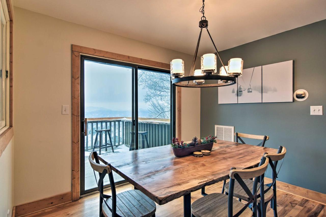 Cabin With Hot Tub And Mountain Views Less Than 5 Mi To Boone Blowing Rock Zewnętrze zdjęcie